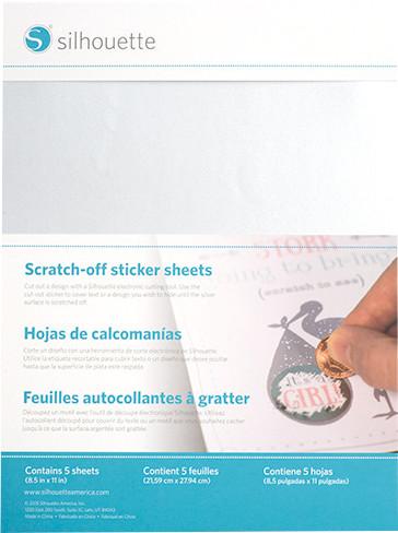 Produktbild Silhouette Aufkratz Papiersticker