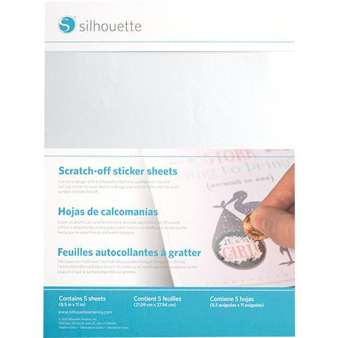 Thumbnail - Silhouette Aufkratz Papiersticker