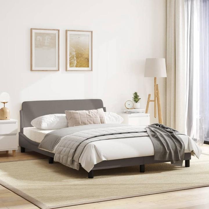 Produktbild VidaXL Bettgestell mit Kopfteil Stoff (120 x 200 cm)