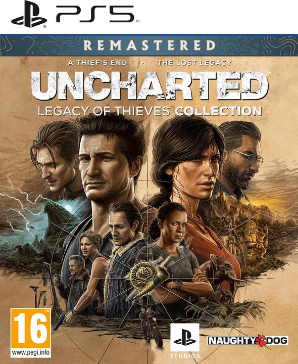 Actual product image Sony Uncharted: Legacy of Thieves Collection Multilingual PlayStation 5 (PS5)