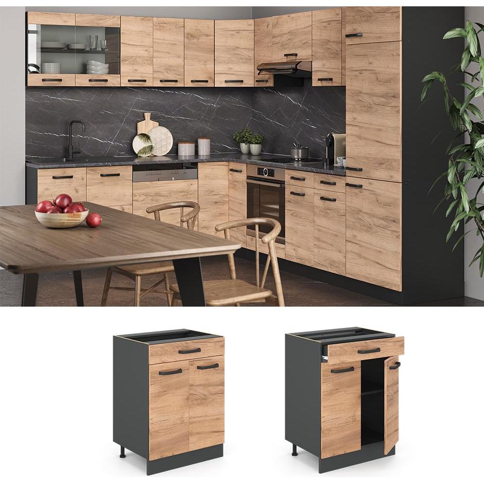 Thumbnail - Vicco, Regal, Küchenschrank mit Schublade R-Line