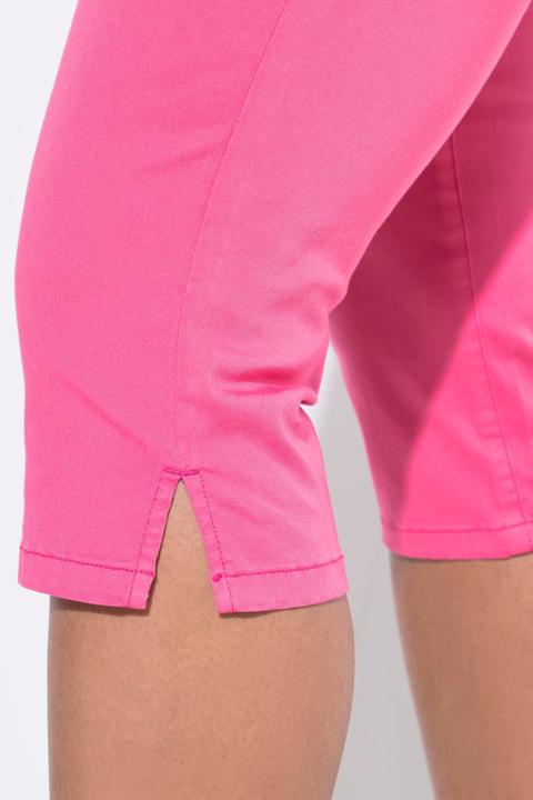 Image du produit Miamoda 3/4-Caprijeans Carrie, Zitronen-Stickerei, Glitzersteinchen (54)
