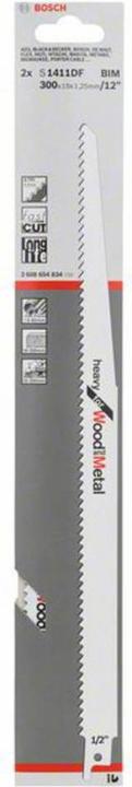 Actual product image Bosch Professional Zubehör Sabre saw blade S 1411 DF, Heav