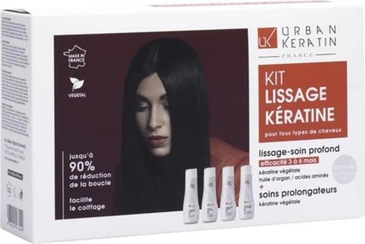 Image du produit Urban Keratin Mini Kit 4x100ml - Scent: Na Or No - Liquid (Kit de soins capillaires)