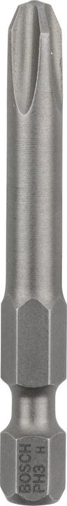 Actual product image Bosch Professional Zubehör Screwdriver bit extra hard PH 3, 49 mm, pack of 3 (Cross Phillips PH M3)
