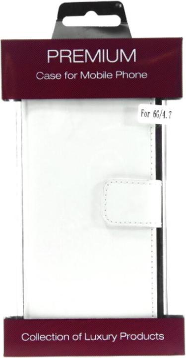 Image du produit NoName Slim étui en cuir Book pour iPhone 6/6s - blanc 4250710555345 (Apple iPhone 6s, Apple iPhone 6)
