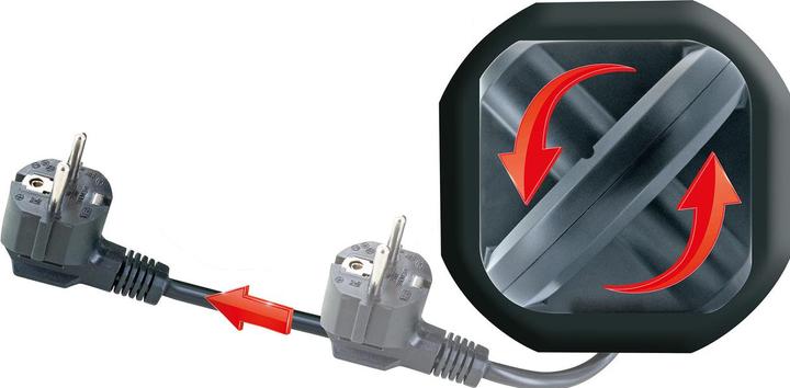 Produktbild Schwaiger Steckdosentower 7xSchuko+2x USB (7 x, CEE 7/3, USB-A, 1.80 m)