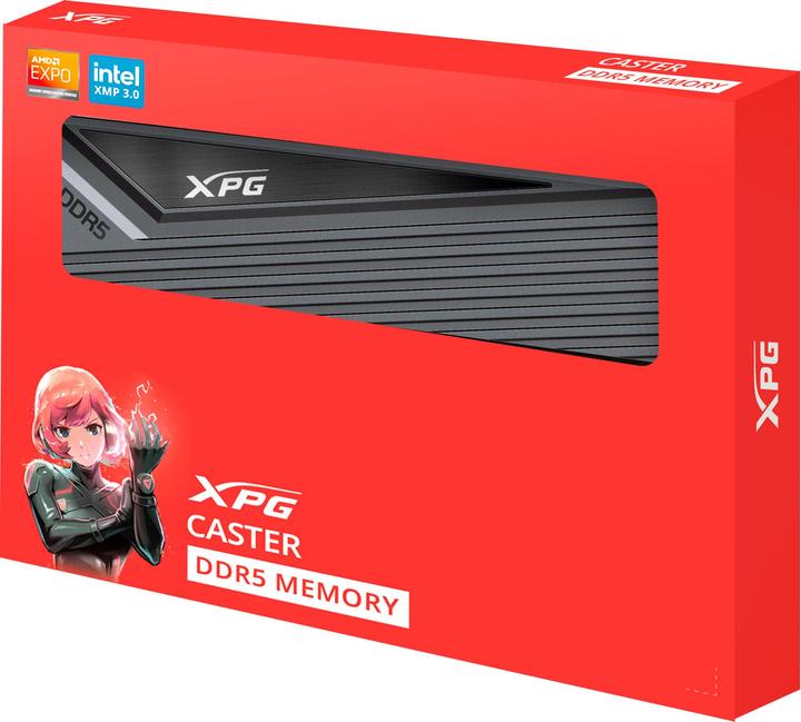 Produktbild Adata DDR5 32GB 6000-30 K2 XPG Caster gray (2 x 16GB, 6000 MHz, DDR5-RAM, DIMM)