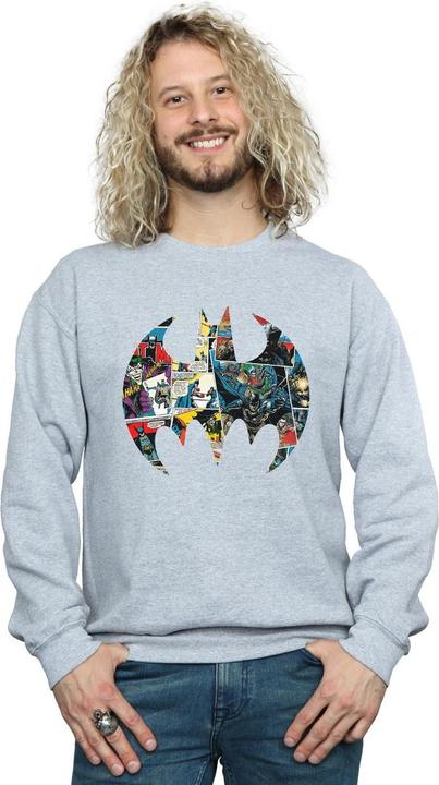 Immagine prodotto Felpa in cotone con logo del fumetto Batman (M)