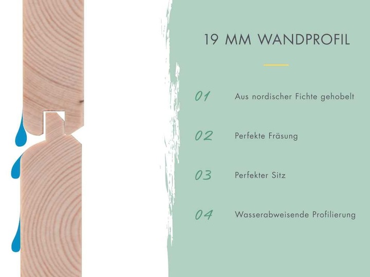 Produktbild Karibu Stelzenhaus Gernegross mit Rutsche