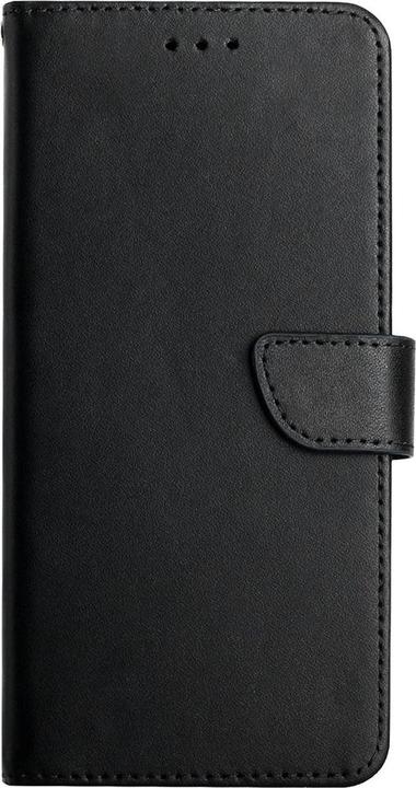 Produktbild Ueli Express iPhone 8 Plus / 7 Plus Buch Etui Tasche Echtleder mit Kartenfach Schwarz (Apple iPhone 7 Plus)