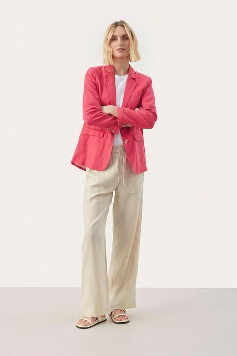 Actual product image Part Two Single-Breasted Notch Lapel Blazer (40)