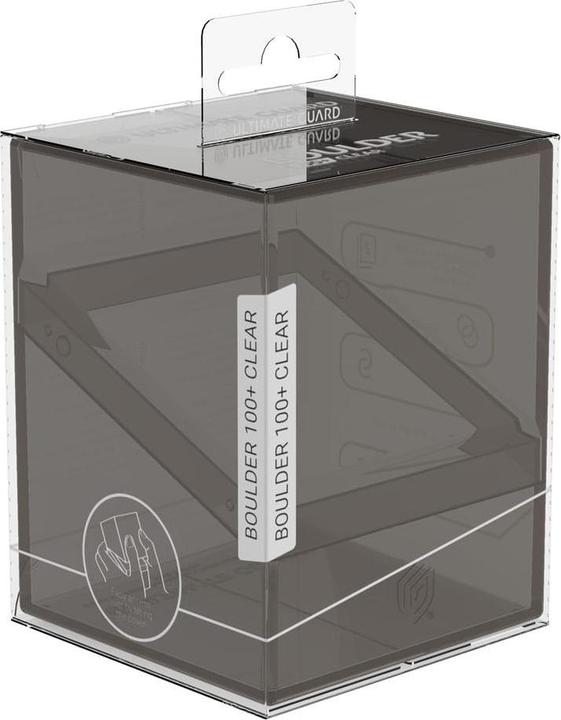 Actual product image Ultimate Guard Boulder 100+ Clear - Onyx
