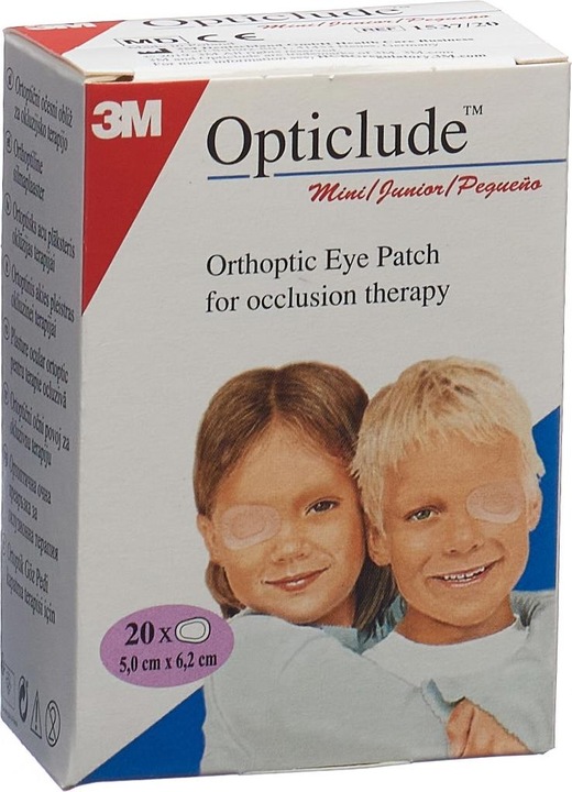 Actual product image 3M Opticlude Mini Eye Patch (20 x)