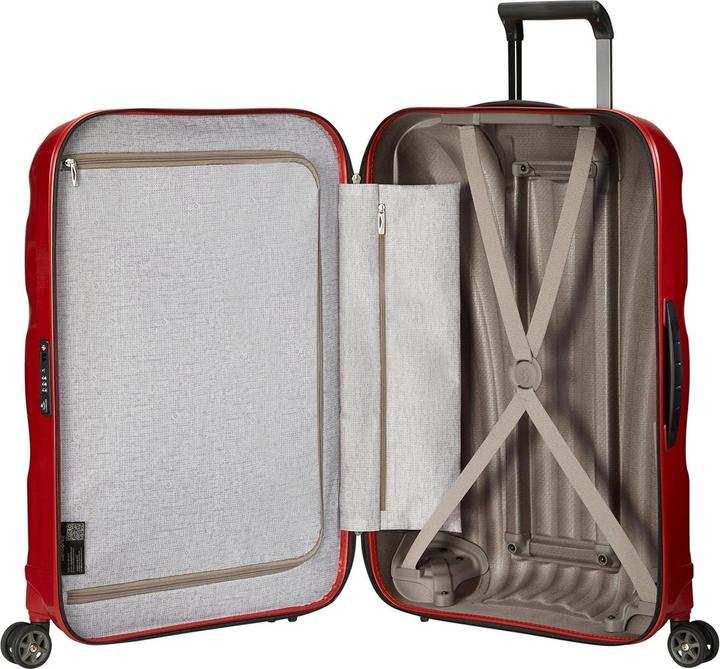 Produktbild Samsonite Reiskoffer - C-Lite Spinner 69/25 (Medium) Chili Red (68 l)