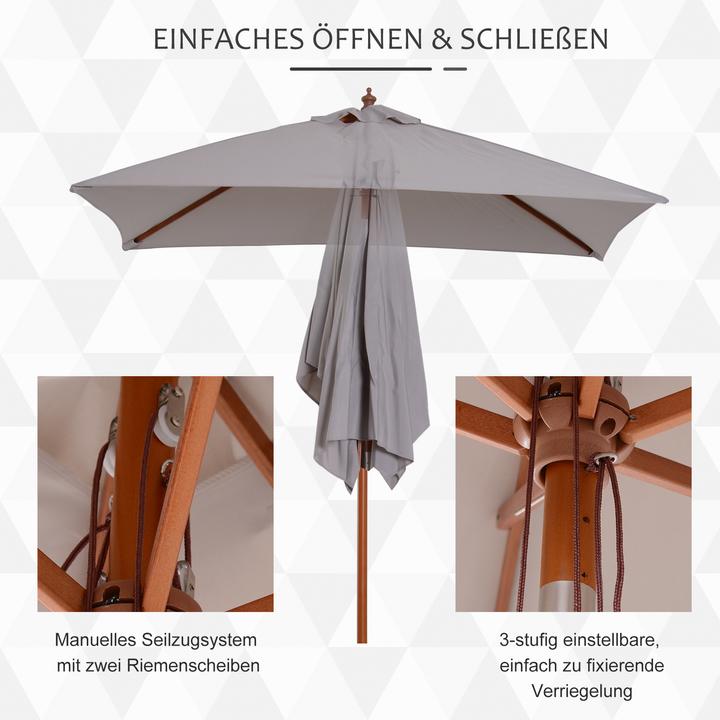 Produktbild Outsunny Sonnenschirm (1.50 m)
