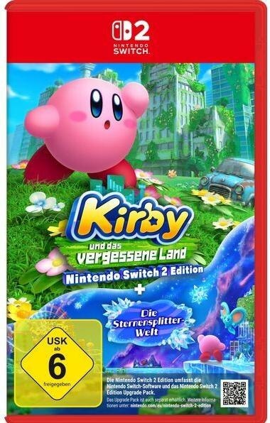 Actual product image Nintendo Kirby und das vergessene Land (Switch 2, DE, IT, FR)