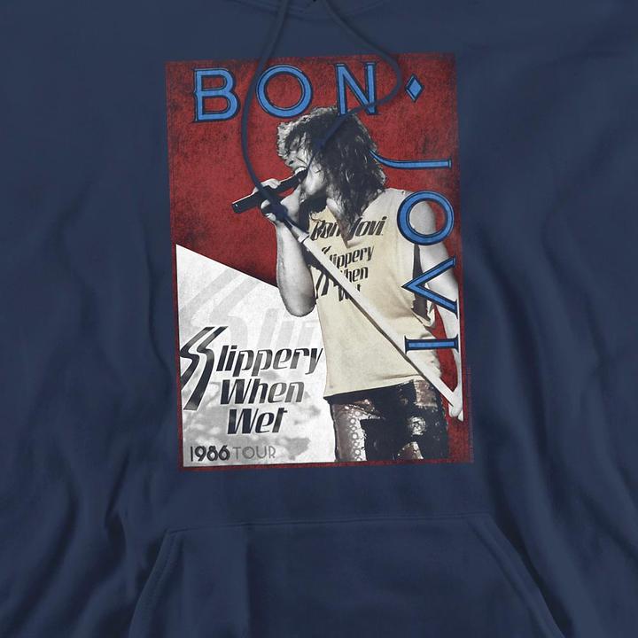 Produktbild Bon Jovi 86 Tour Kapuzenpullover (L)