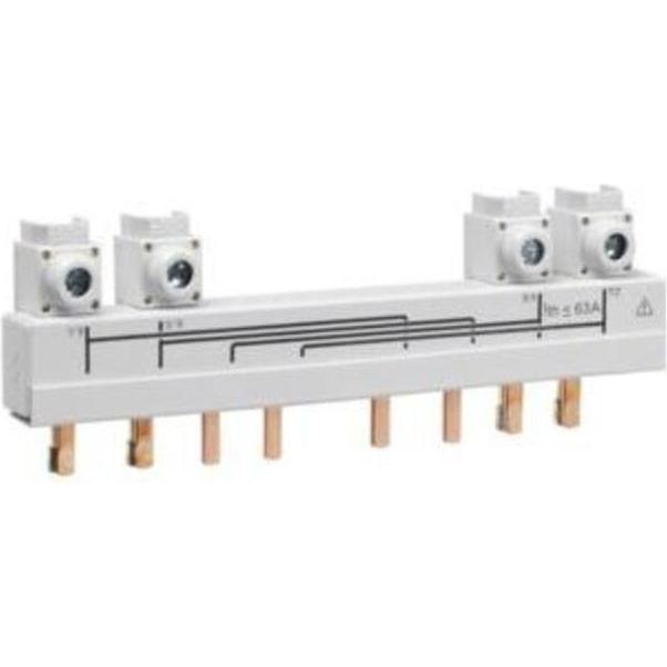 Hager Verbindungsschiene 4polig HZC707 20-40A f.Lastumschalter HIM4.., Automatisierung