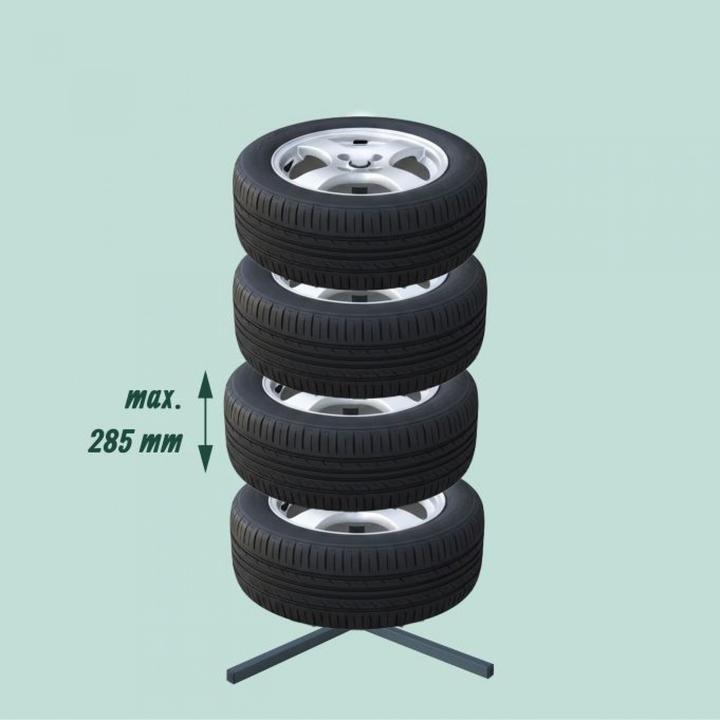 Actual product image Relaxdays tyrerack