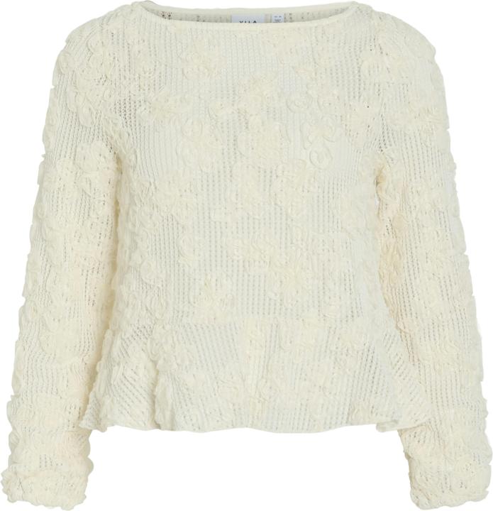 Immagine prodotto Vila VIROCANA U-Boot-Ausschnitt Oberteil mit langen Ärmeln (M)