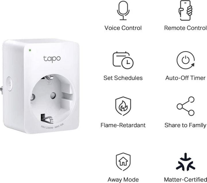 Produktbild TP-Link Mini Smart Wi-Fi Socket Matter