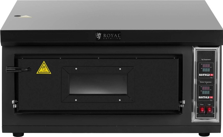 Actual product image Royal Catering Pizza oven - 1 chamber - 4200 W - Ø 58 cm - (Pizza oven Gastro)