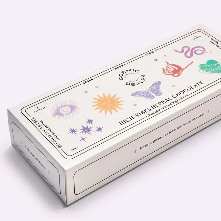 Produktbild Cosmic Dealer Nussbutter Schokolade Geschenkbox (140 g)