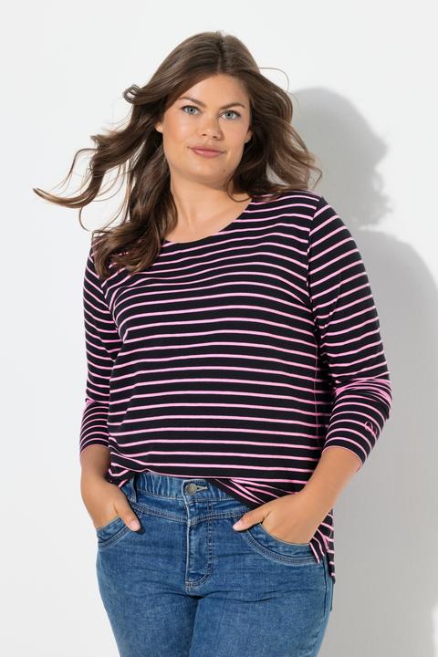 Produktbild Laurasøn Ringelshirt, Langarm, Rundhalsausschnitt (48)