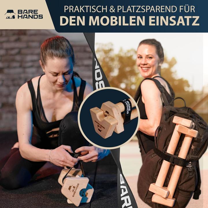 Image du produit Bare Hands 2x poignées de pompes antidérapantes