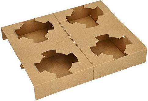 Produktbild Papstar Tragetabletts "pure" für Suppenbecher (25 x)