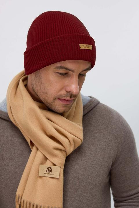 Image du produit Bellemere Headgear Ribbed Lambswool Beanie (Taille unique)