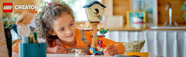 Image du produit LEGO Creator - Maisonnette à oiseaux (31143, LEGO Creator 3-in-1)