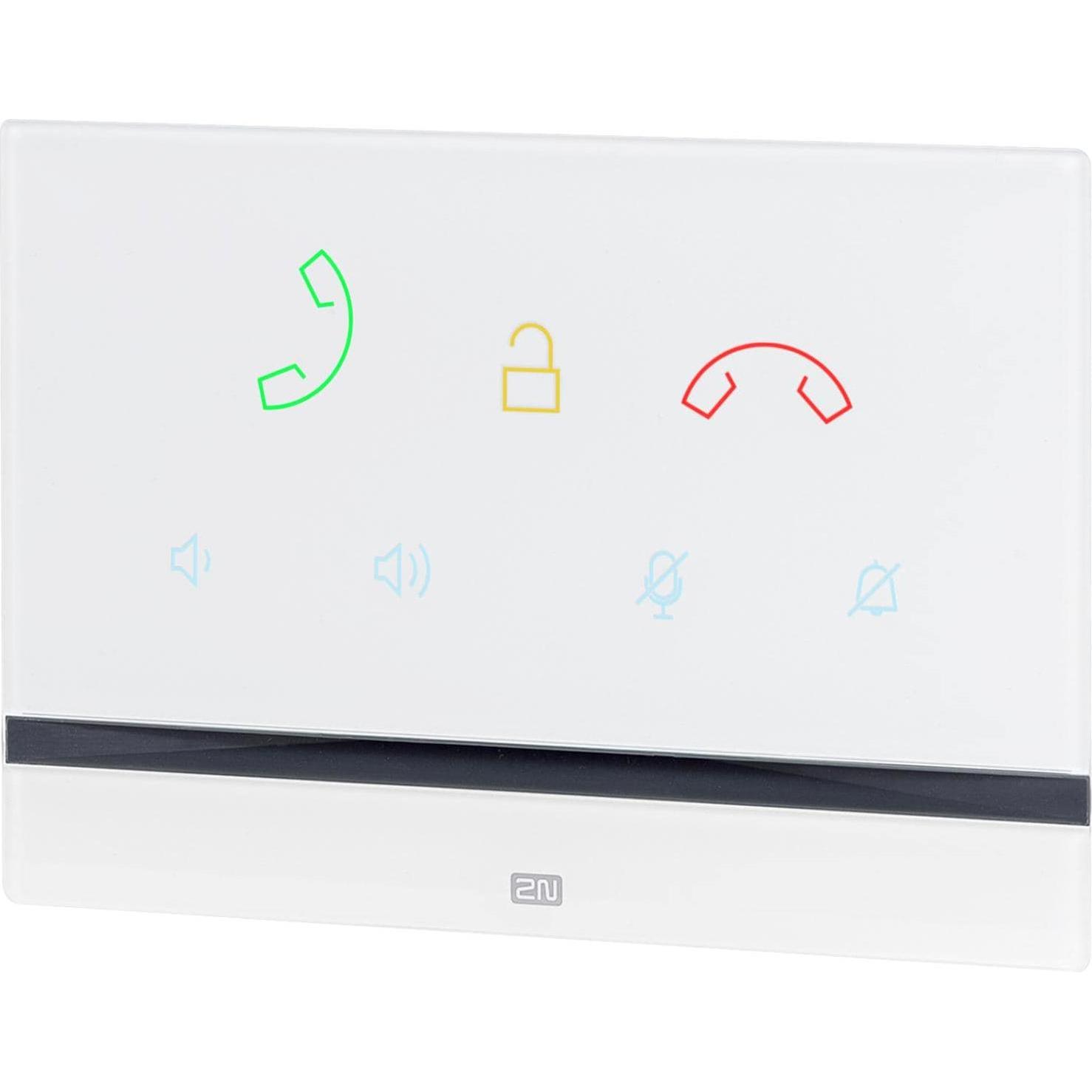 2N, Klingel + Türsprechanlage, IndoorTalk weiss (Ethernet, Kabelgebunden)