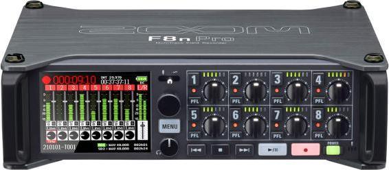 Produktbild Zoom F8n Pro Audio-Recorder mit Speicherkarte (Mehrspurrecorder)
