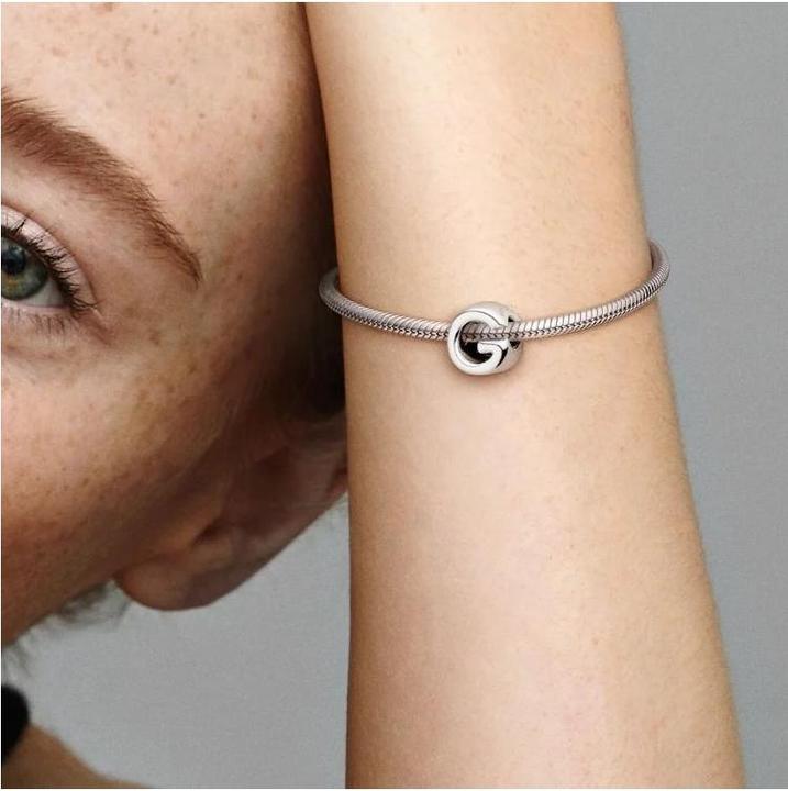 Actual product image Pandora Letter G Charm (Silver)