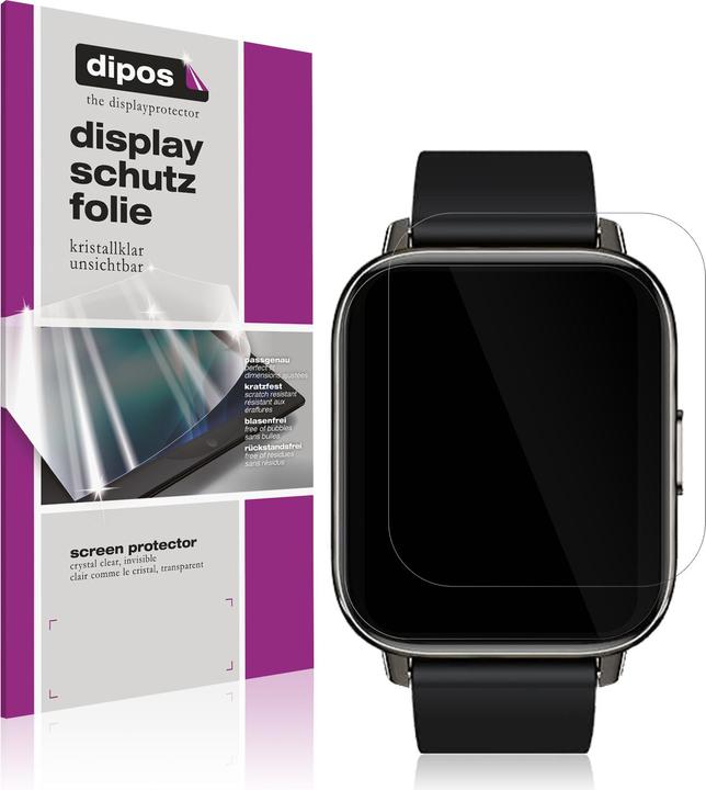 Image du produit Dipos Film de Protection d’écran Crystalclear (Rinsmola 1,69 pouces Smartwatch)