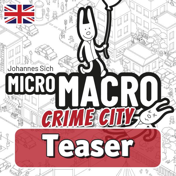 Actual product image Pegasus MicroMacro: Crime City (Edition Spielwiese) (English Edition) (English)