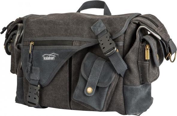 Productafbeelding Kalahari KAPAKO K-32 Fototasche, canvas schwarz (Camera schoudertas)