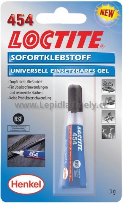 Actual product image Loctite Instant adhesive 454 (3 g)