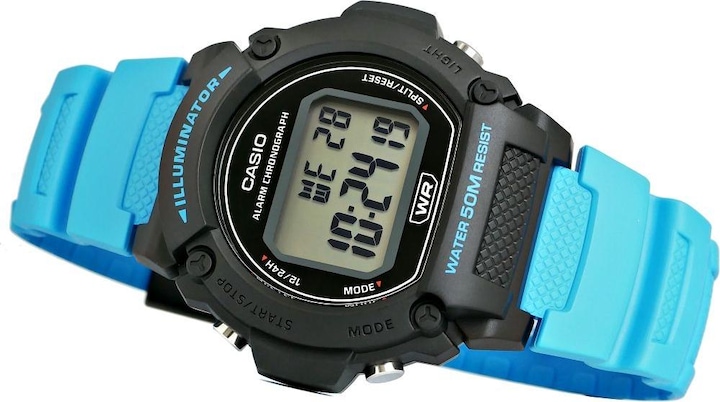 Produktbild Casio Collection - W-219H-2A2 (Digitaluhr, 47 mm)