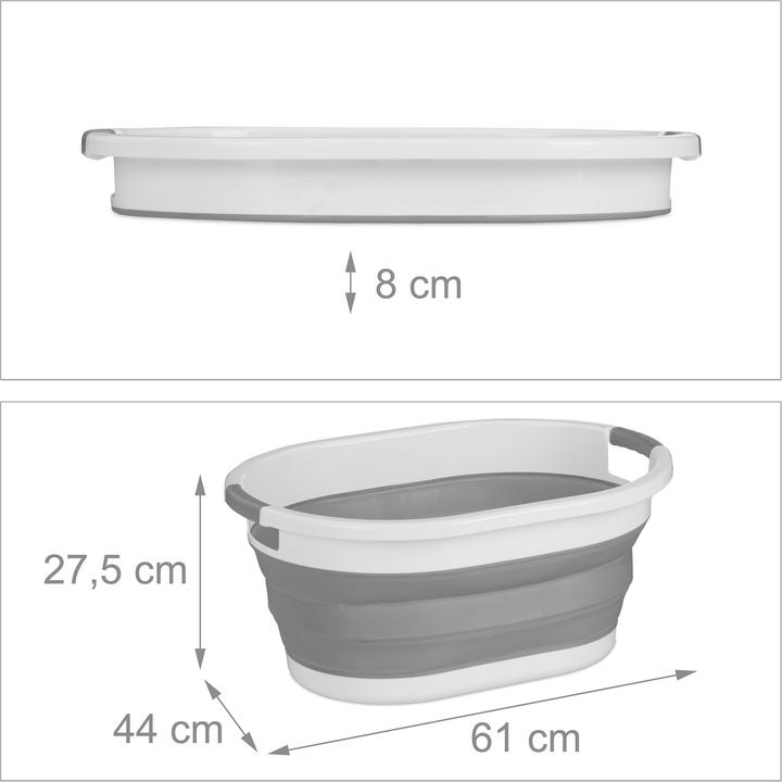 Actual product image Relaxdays Laundry basket (36 l)