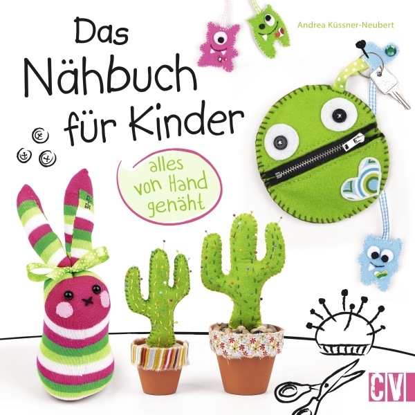 Actual product image Das Nähbuch für Kinder - alles von Hand genäht (German, Andrea Kussner-Neubert, 2016)