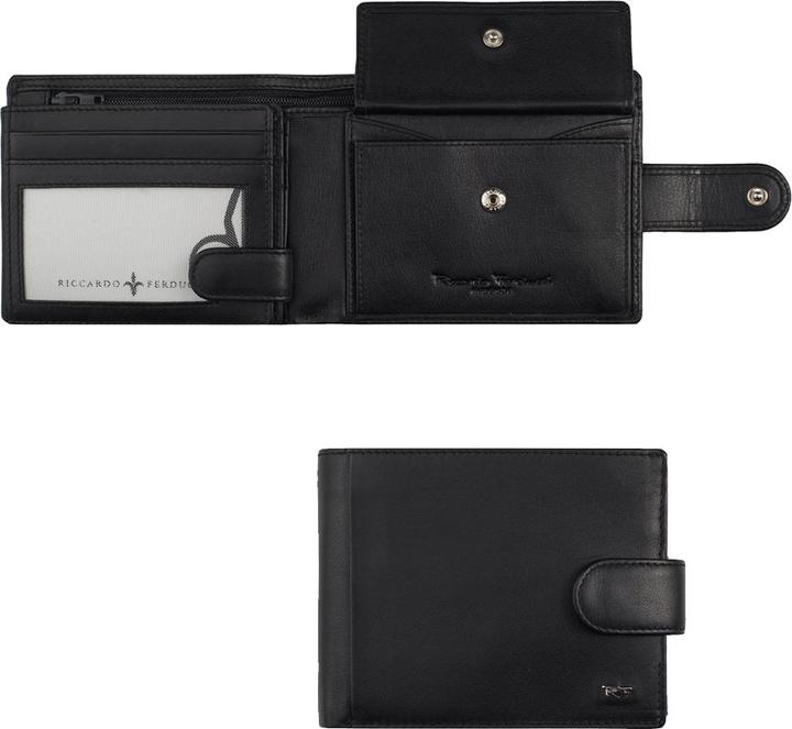 Produktbild Riccardo Ferducci Herren Geldbörse mit Lasche, RFID