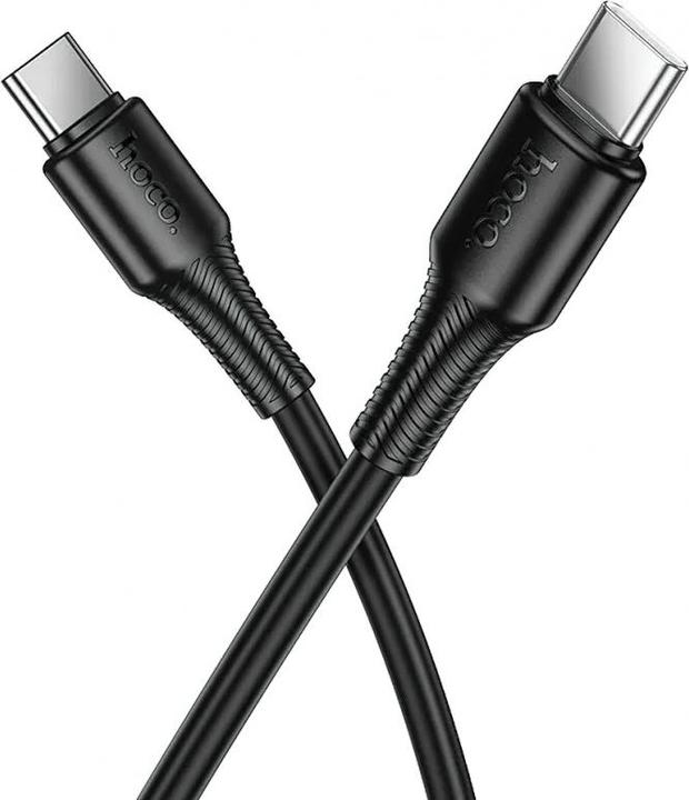 Produktbild Hoco Cable Cable USB C to USB C 3A 60W 1 m X120 black (1 m, 60 W)