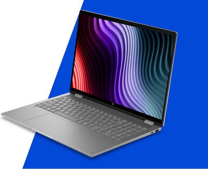 Produktbild HP OmniBook X Flip 2-in-1 Laptop Next Gen AI 16-cc0074ng (16", 1000 GB, 32 GB, DE, AMD Ryzen AI 7 450)