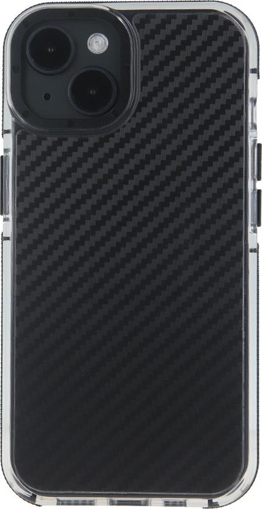 Image du produit OEM Coque en carbone acrylique pour iPhone 16 6,1" noir (Apple iPhone 16)
