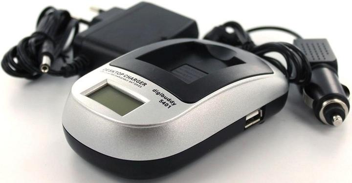 Actual product image AGI Charger compatible with Panasonic Lumix DMC-FS18 (Camera battery charger)