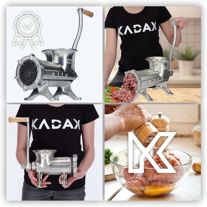 Produktbild Kadax Manueller Fleischwolf Grösse 32