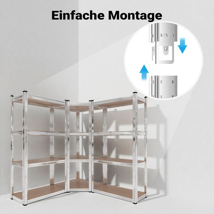 Produktbild Wiltec Schwerlast Eckregal